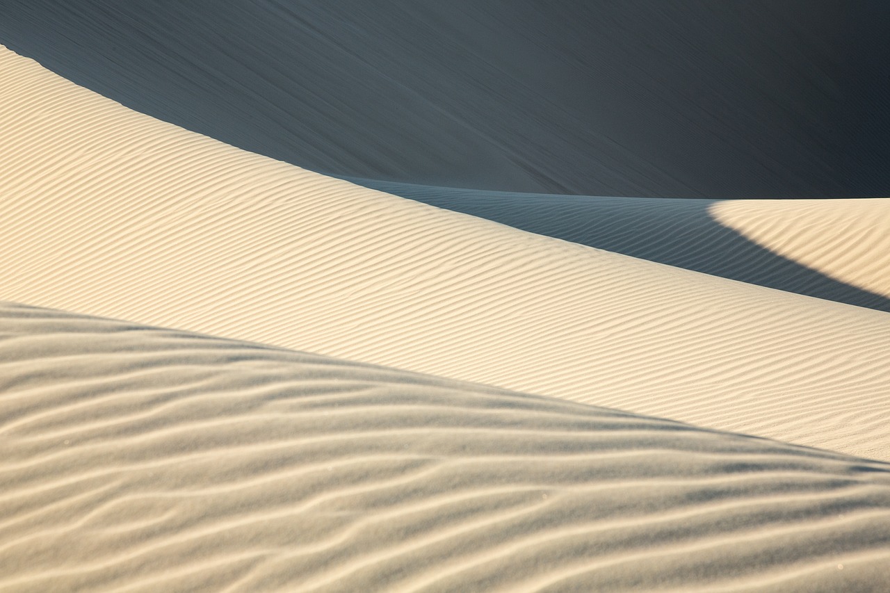 Image - dune desert beach sand nature dry