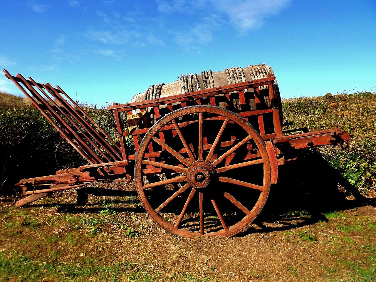 Image - cart brittany medieval former