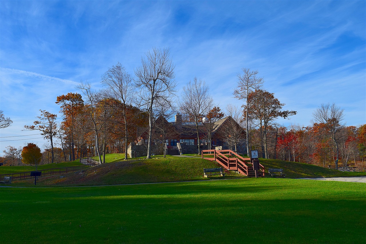 Image - park landscape grass building