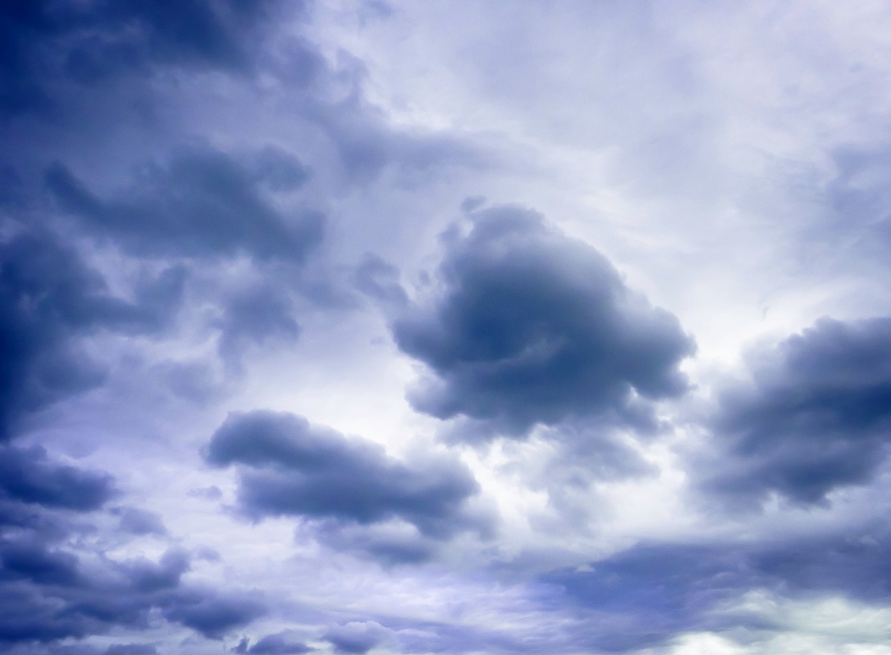 Image - clouds dusk storm clouds outdoor