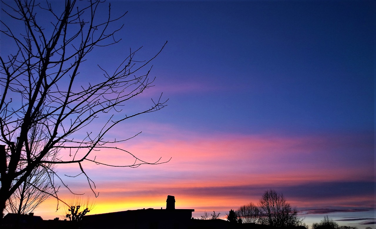 Image - sunset himmel horizon twilight