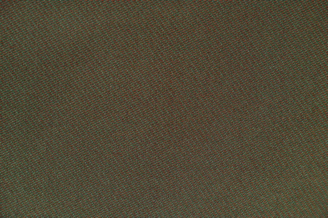 Image - green yellow fabric pattern
