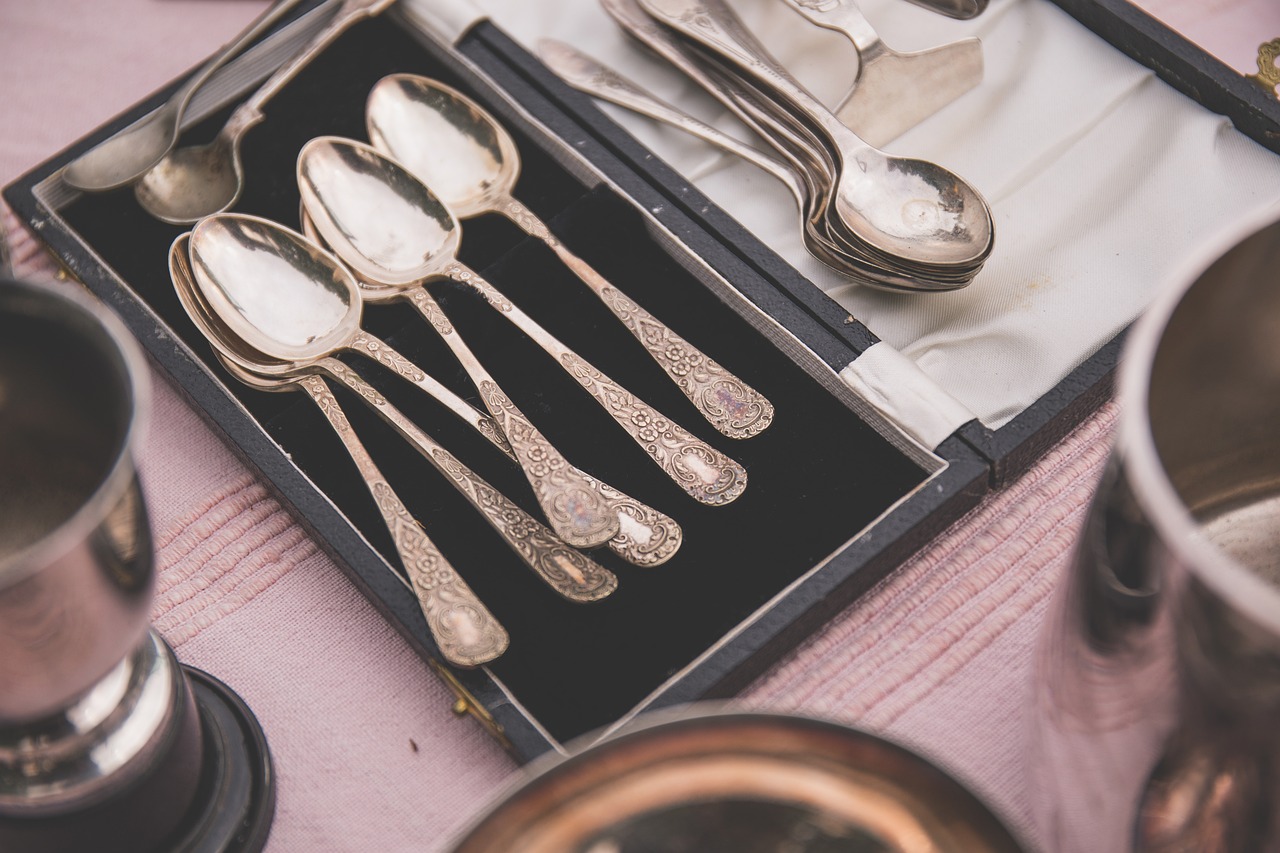 Image - antique classic fork grey kitchen