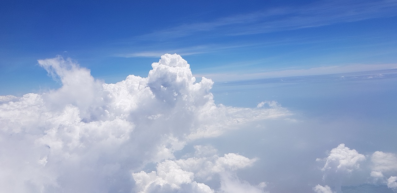 Image - cloud sky blue sky horizon heaven