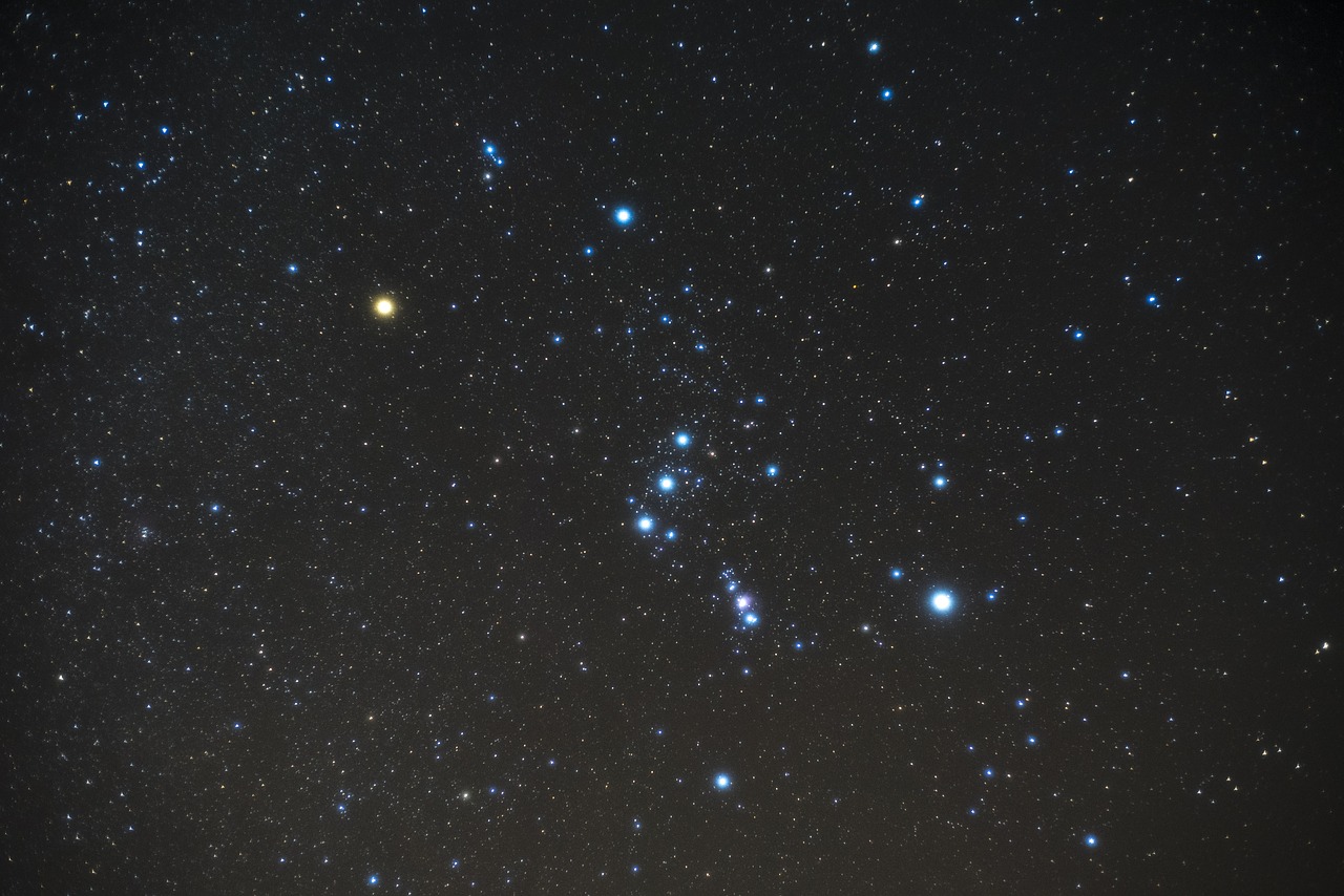 Image - orion night shy star constellation