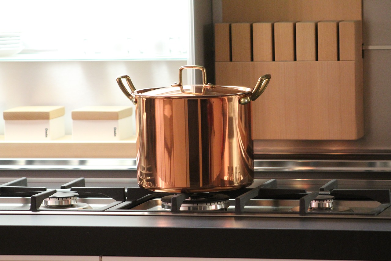 Image - pot copper cook kitchen tradition