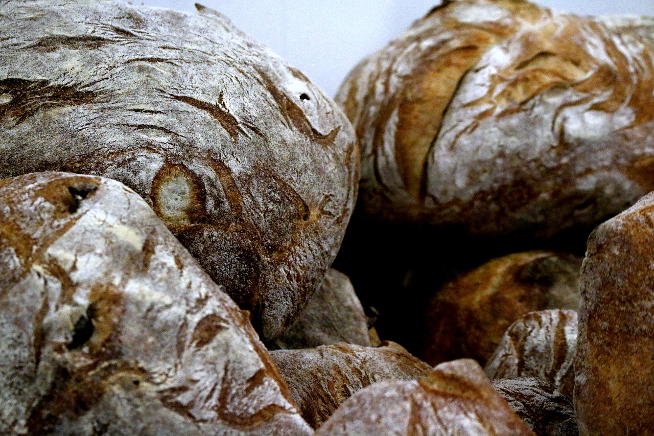 Image - bread loaf loaves grain fresh