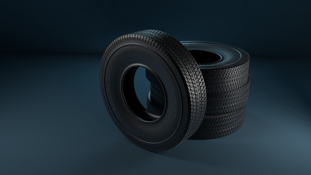 Image - tires car service 3d