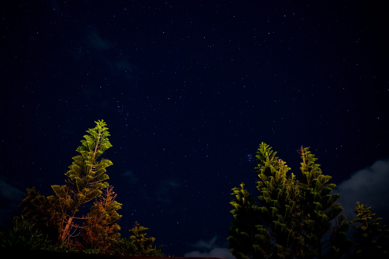 Image - landscape stars astrophotography