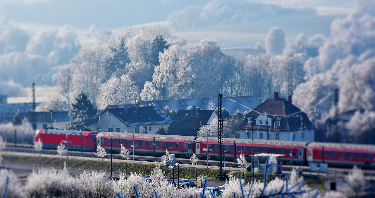 Image - train railway transport rail