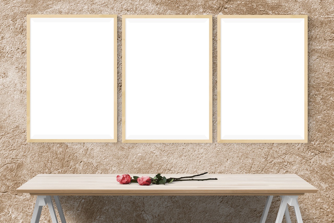 Image - poster mockup wall template