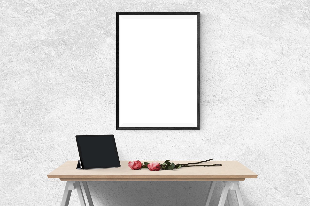 Image - poster mockup wall template