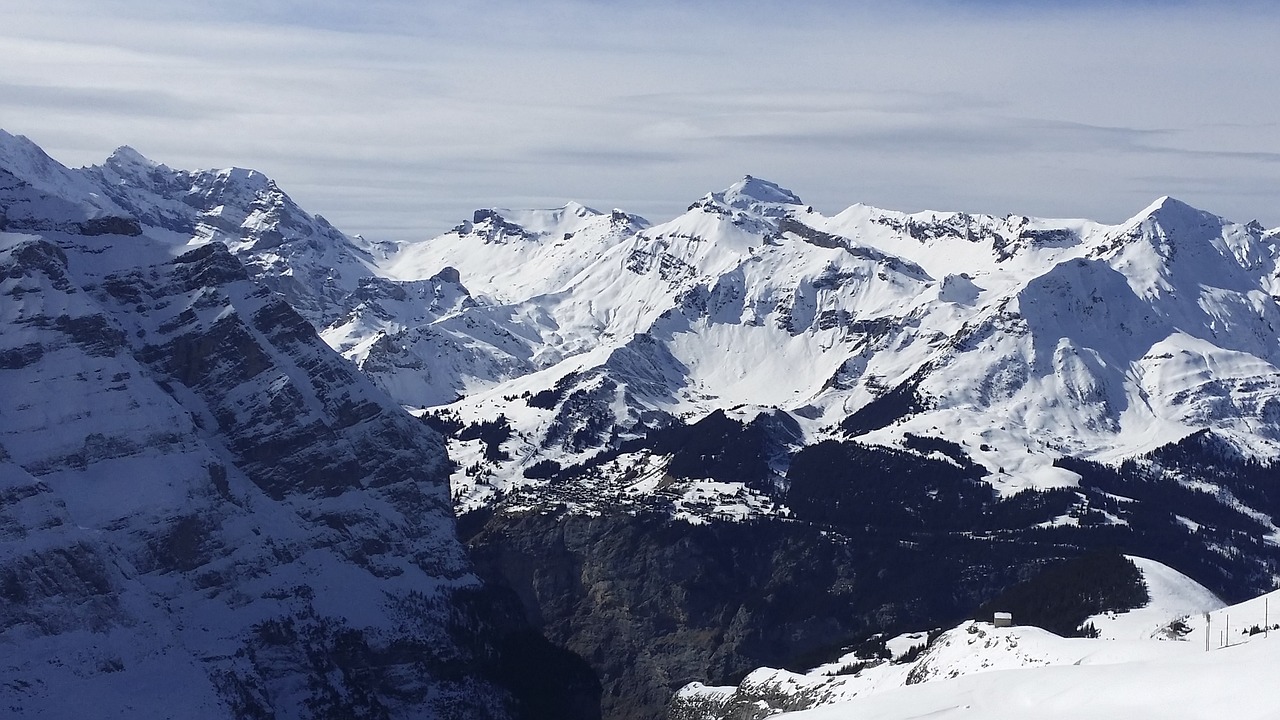 Image - mountain snow grindelwald