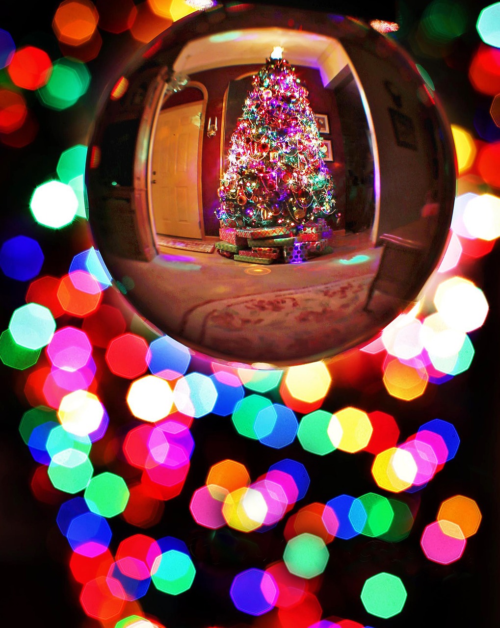 Image - christmas crystal ball