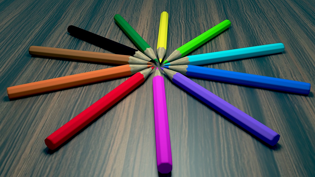 Image - pencils table 3d