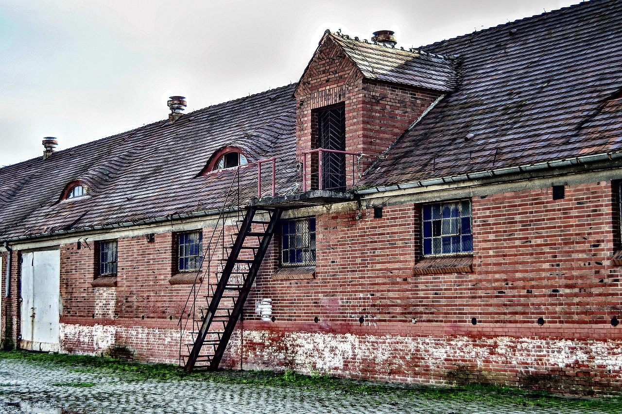 Image - building brick stairs metal rusty