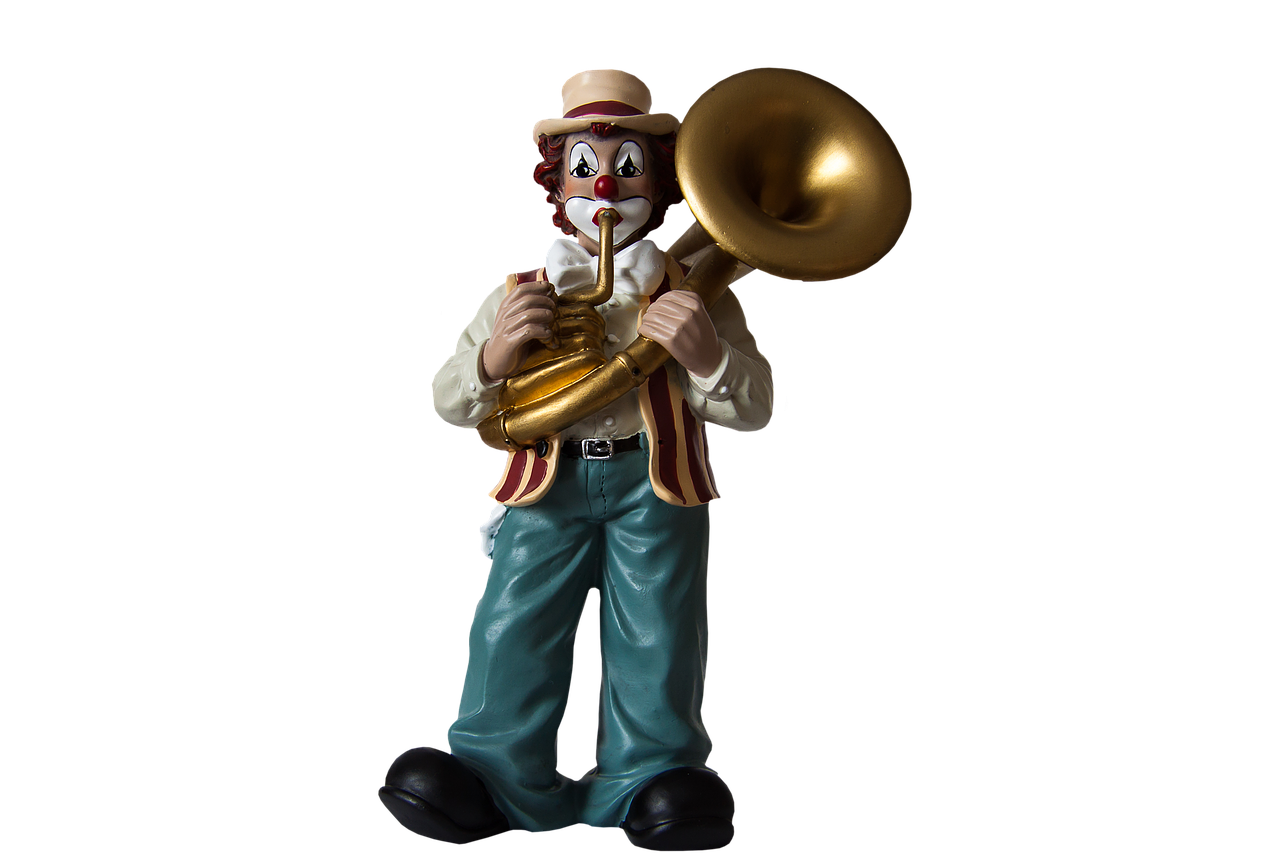 Image - clown musical clown figure isolated