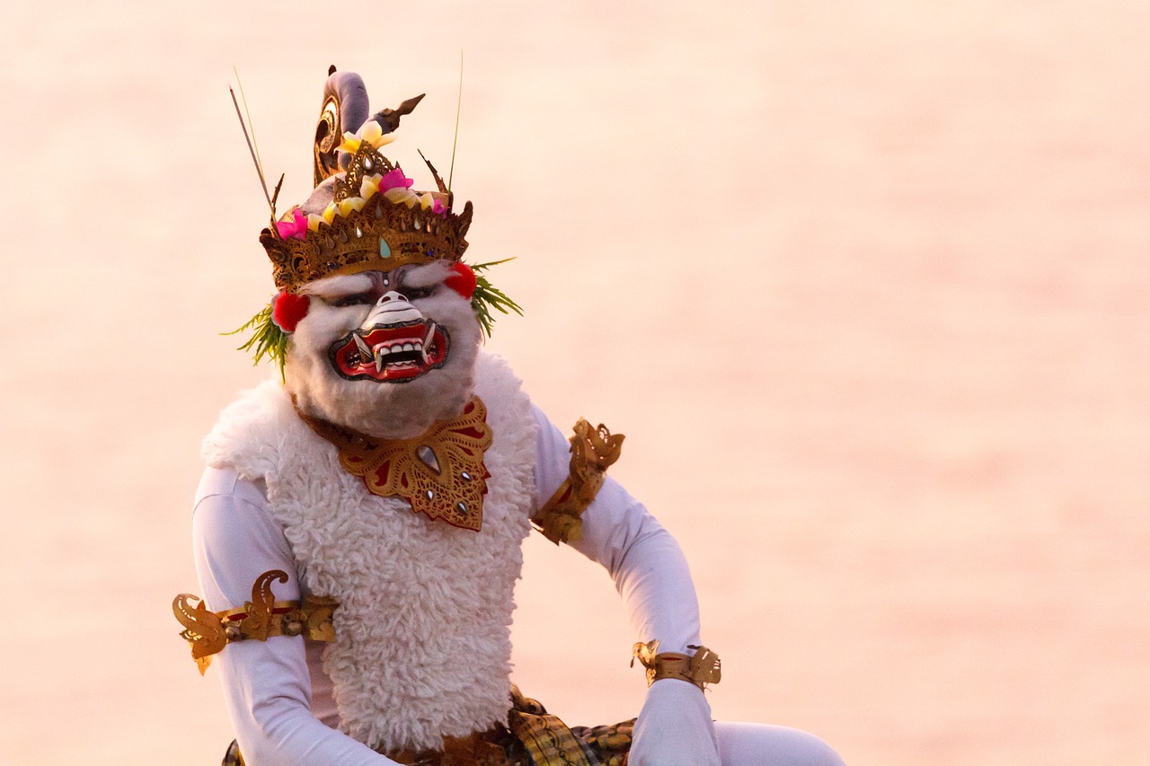 Image - bali monkey hanuman indonesia