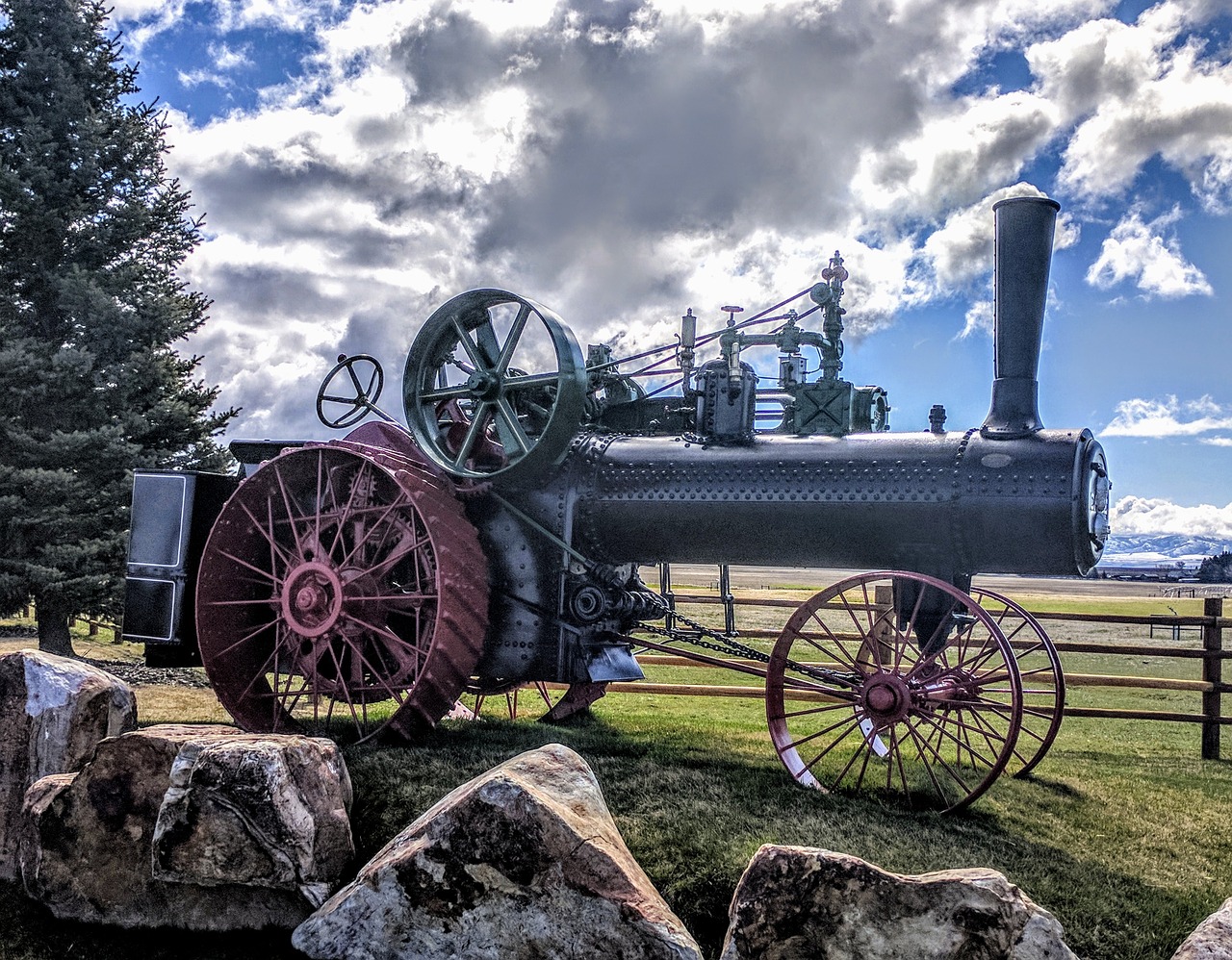 Image - tractor steam case farming 1900