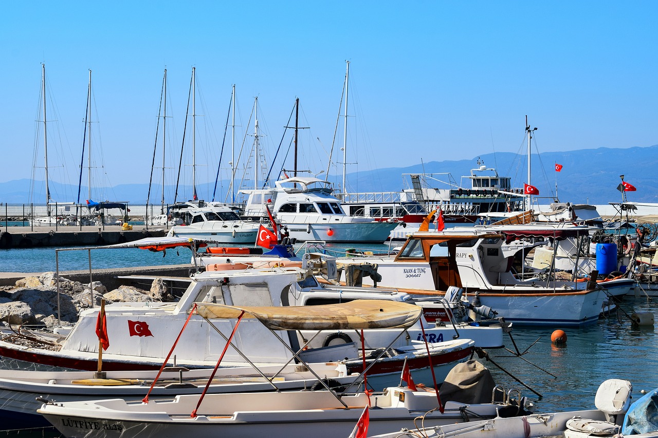 Image - port boats ships berth