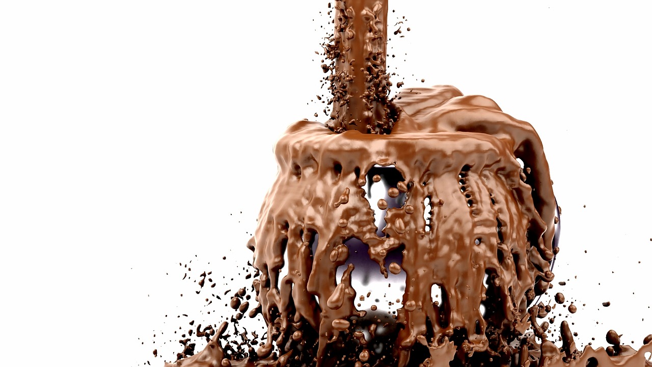 Image - splash wallpaper art hd chocolate