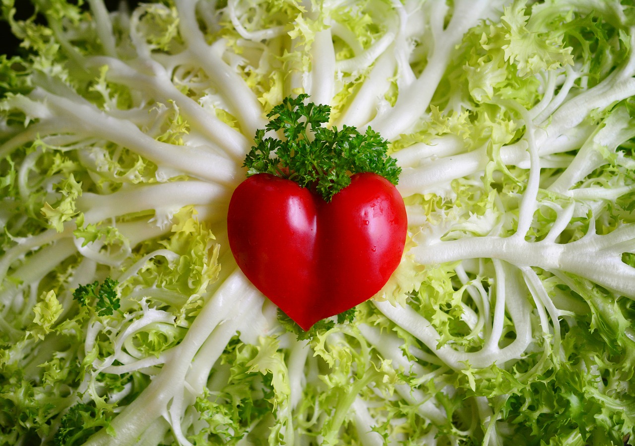 Image - friseesalat salad frisch vegetarian