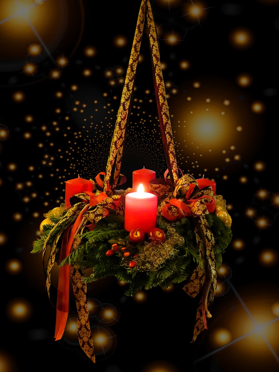 Image - advent christmas time advent wreath