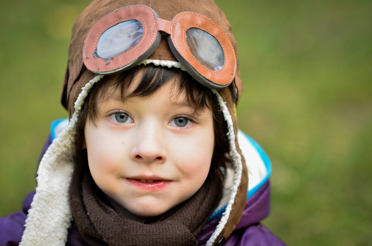 Image - boy autumn park photo portrait