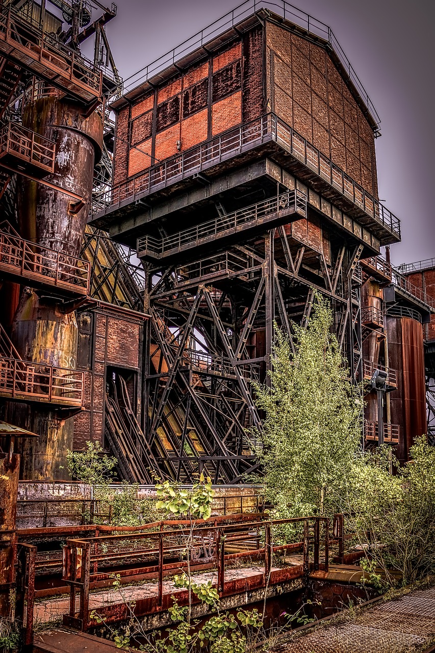 Image - coal tower industry vintage