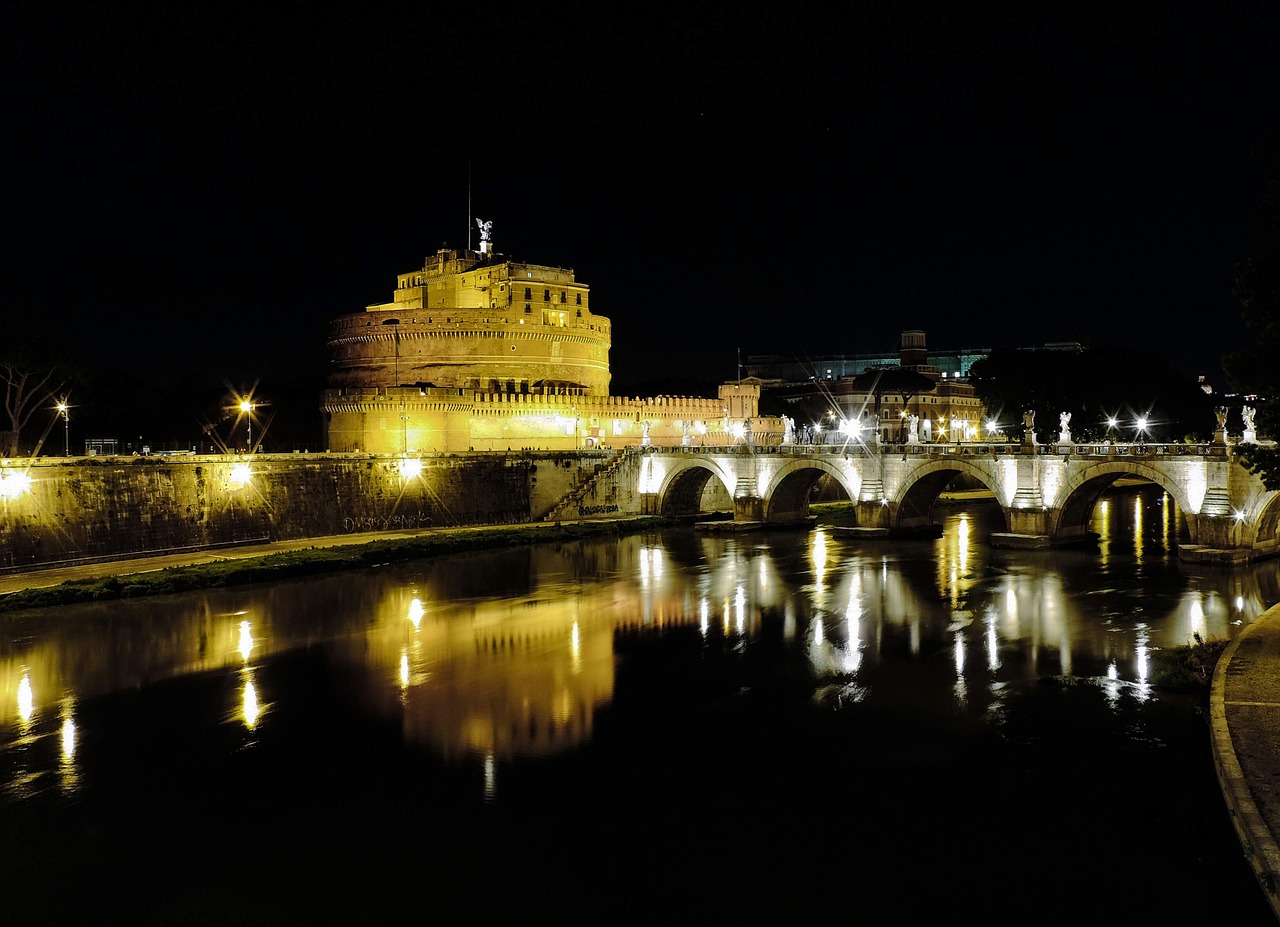 Image - rome lazio italy bridge