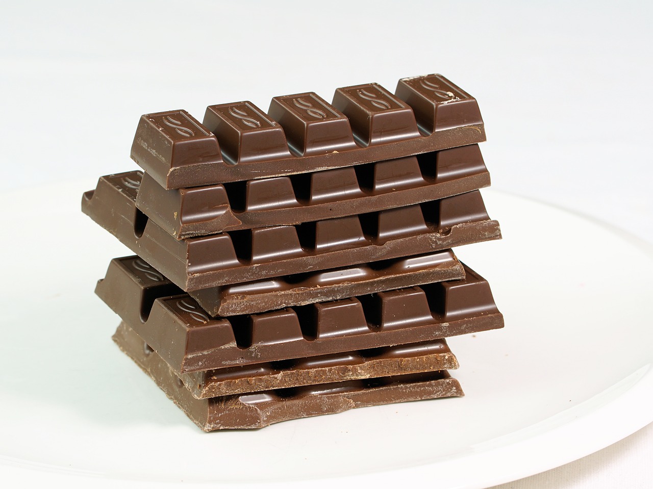 Image - chocolate sweet dark chocolate bars