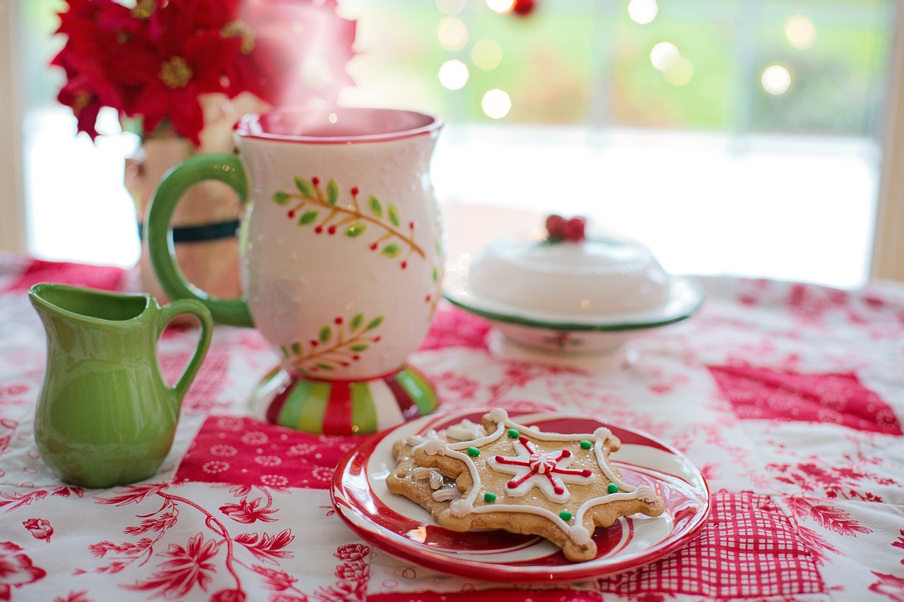 Image - christmas cookies hot chocolate