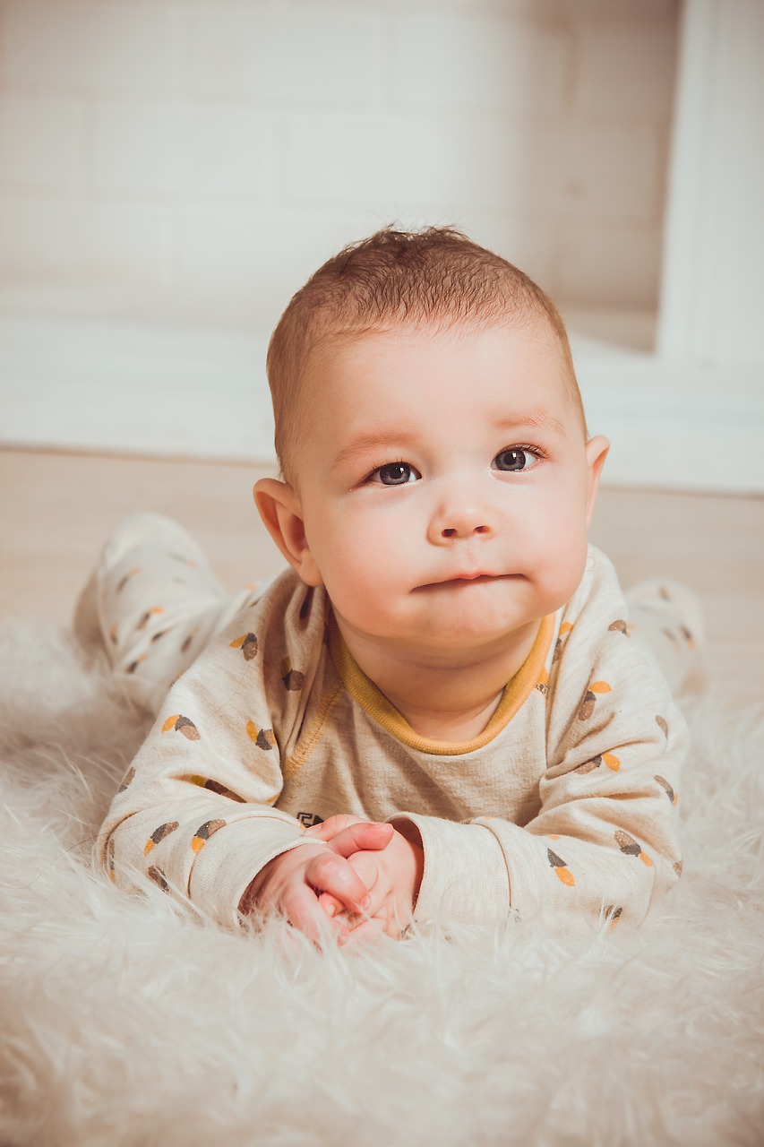 Image - babe kid portrait cheerful smile