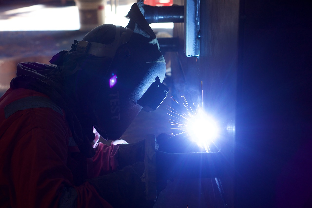 Image - welder engineer industry industrial