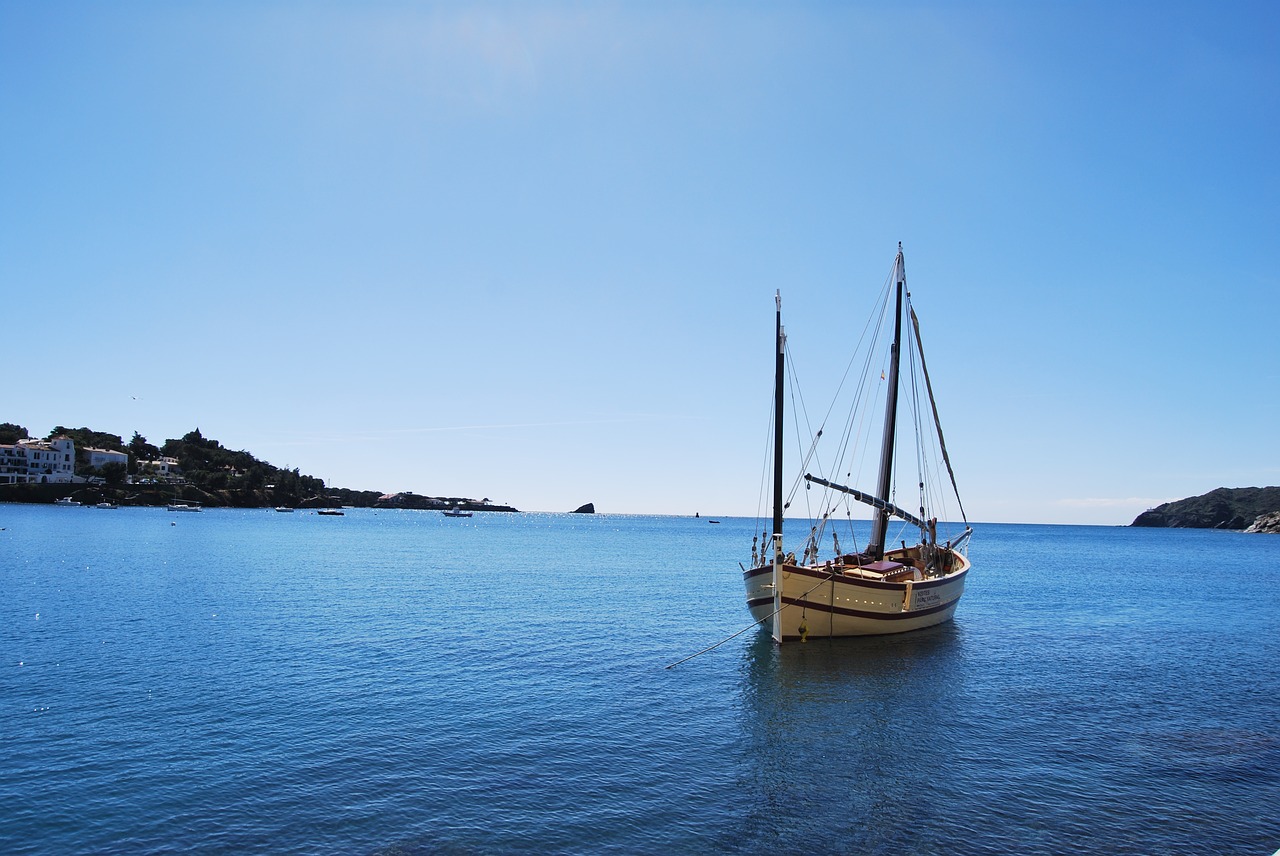 Image - boat landscape barca water sky