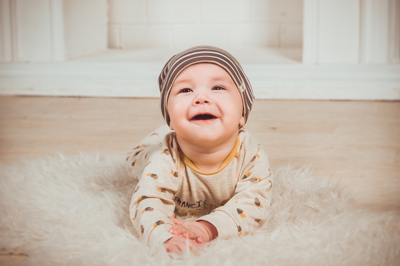 Image - babe smile newborn small child