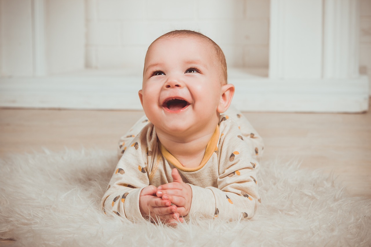 Image - babe smile newborn small child