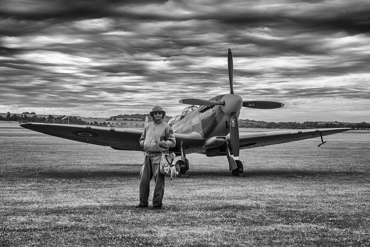 Image - aircraft spitfire fighter ww2