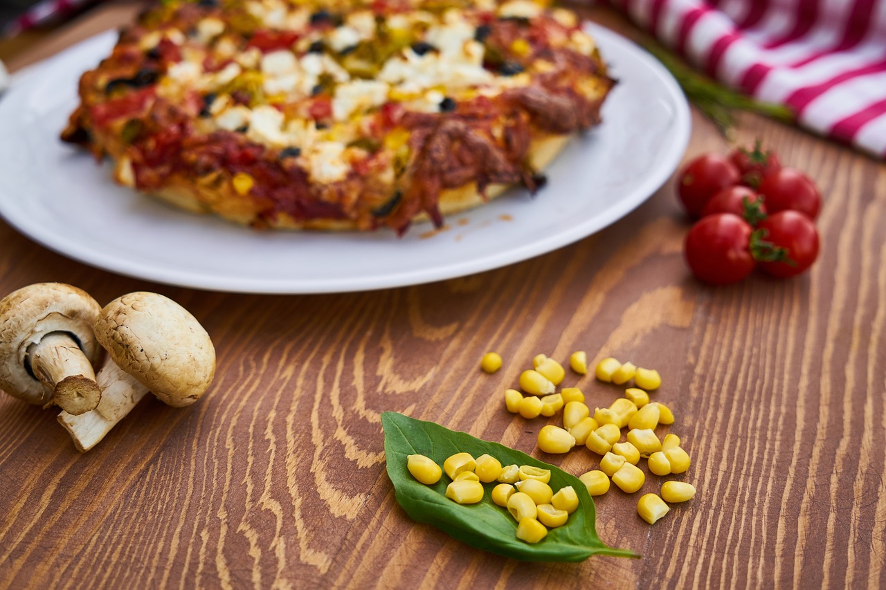 Image - pizza plate dough italian italy