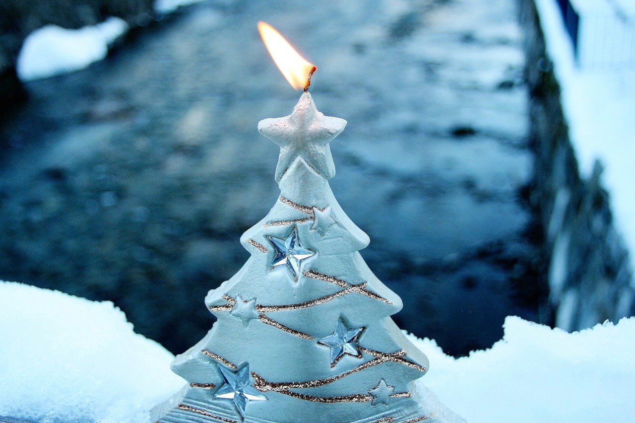 Image - asterisk candle christmas