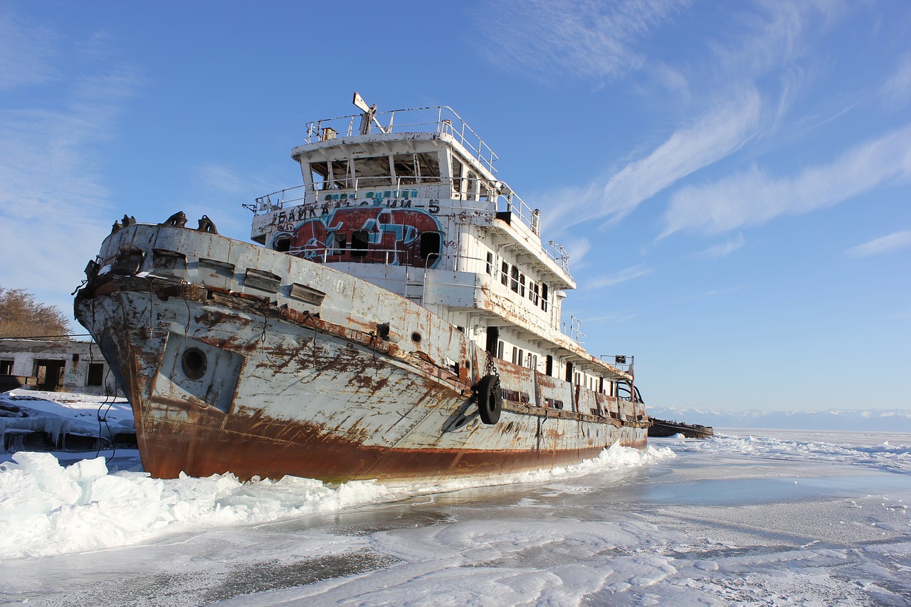 Image - russia siberia baikalsee frozen