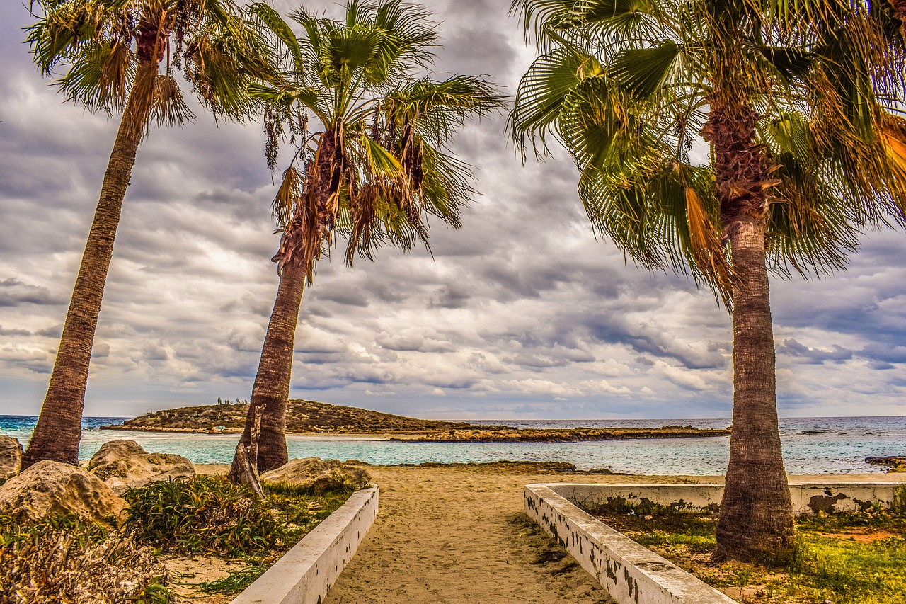 Image - cyprus ayia napa nissi beach autumn