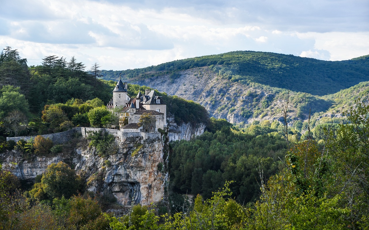 Image - house village rock medieval
