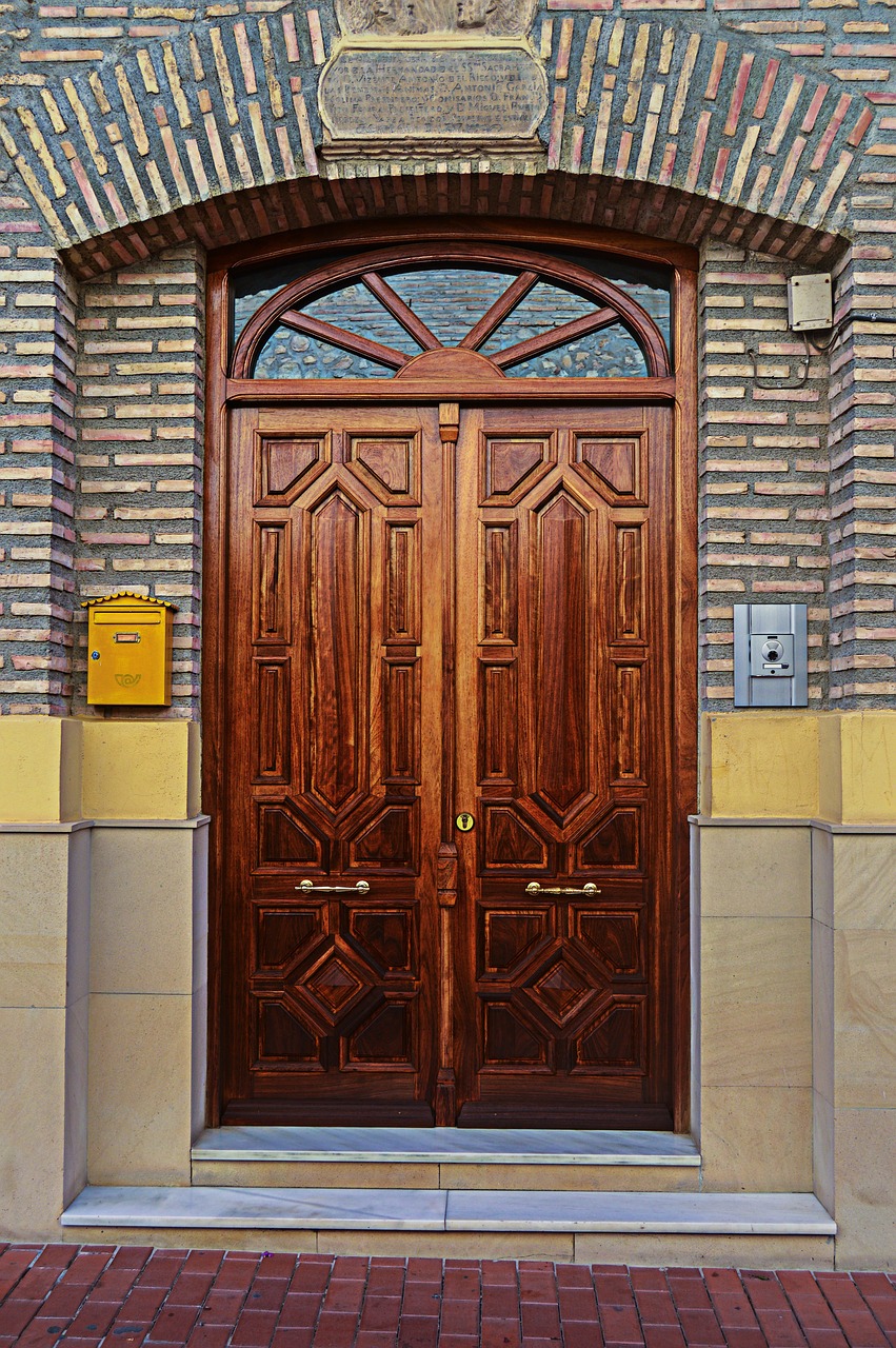 Image - door wooden door wood closed