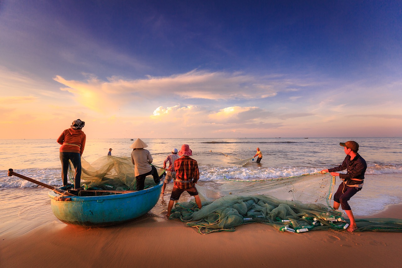 Image - the fishermen fishing the work