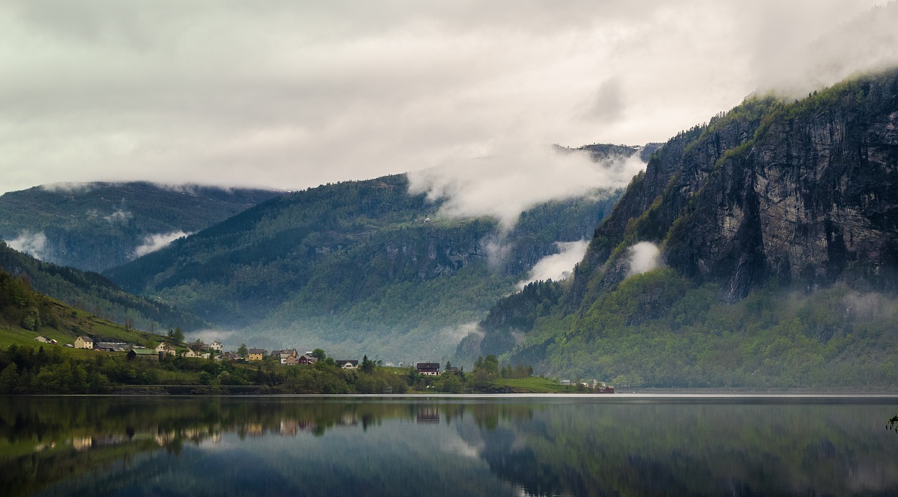Image - norway fjords lofoten mountains
