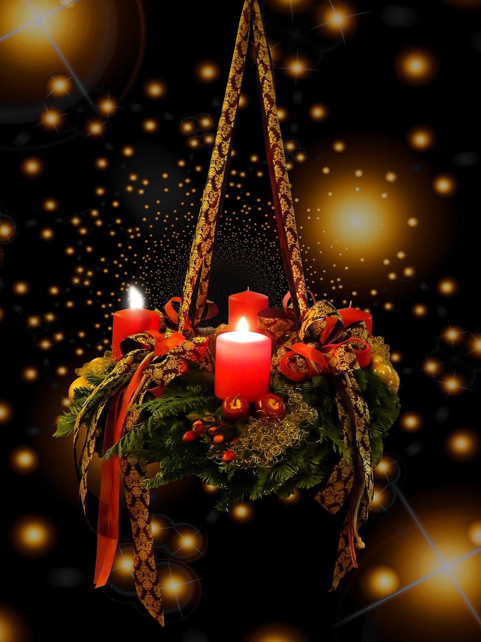 Image - advent christmas time advent wreath