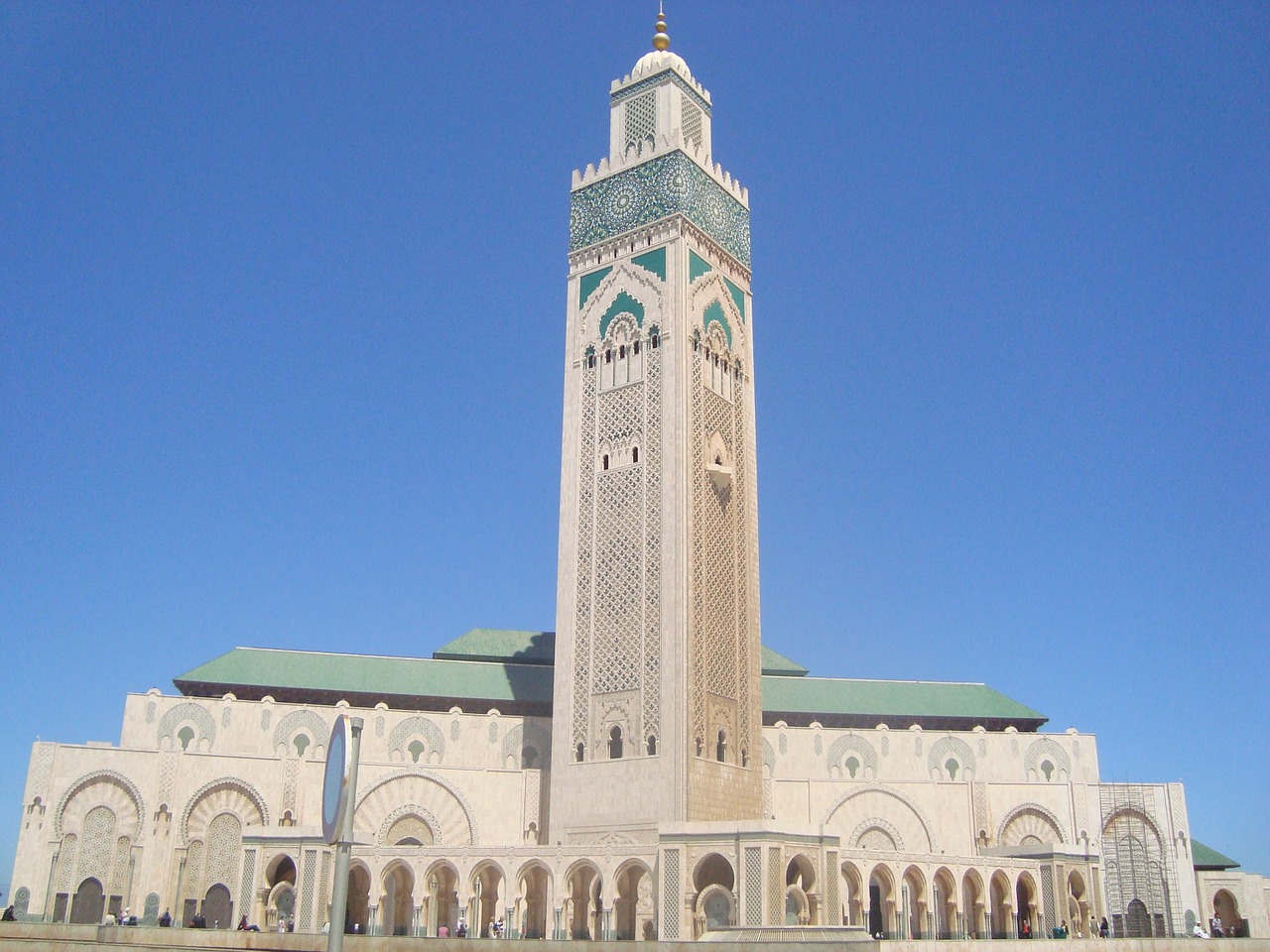 Image - mosque casablanca morocco africa