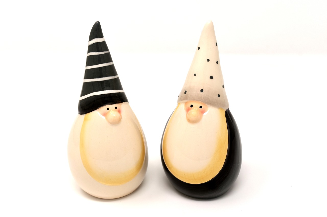 Image - imp ceramic christmas figures cute