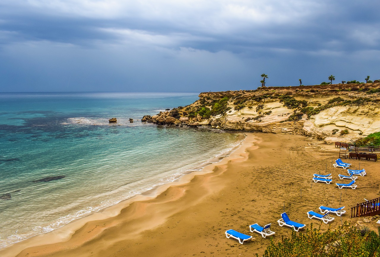 Image - cyprus kapparis beach empty autumn